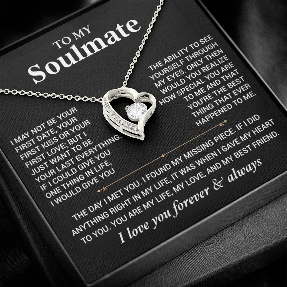 To My Soulmate Necklace, Gift for Wife, Girlfriend, Anniversary Gift, Christmas Gift 29_11