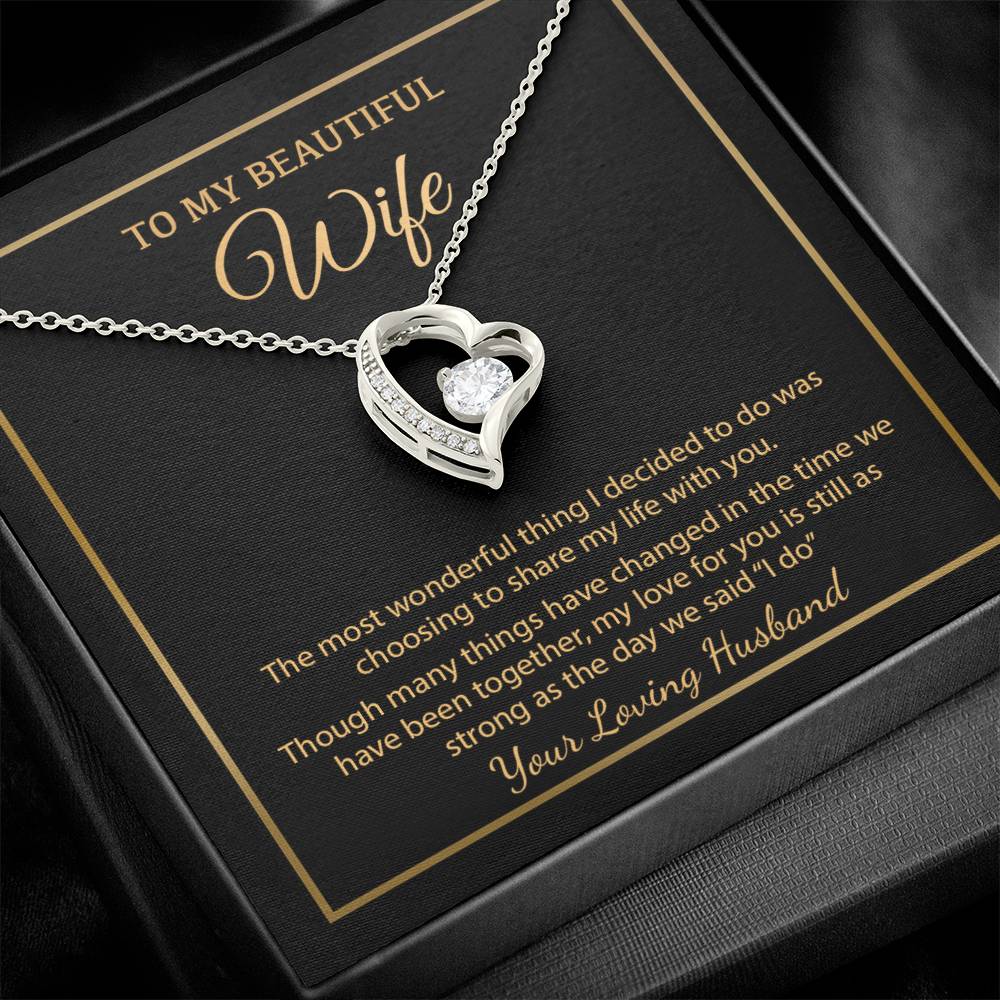 To My Wife Necklace, Christmas Gifts For Women, Anniversary Gift For Wife 4_12