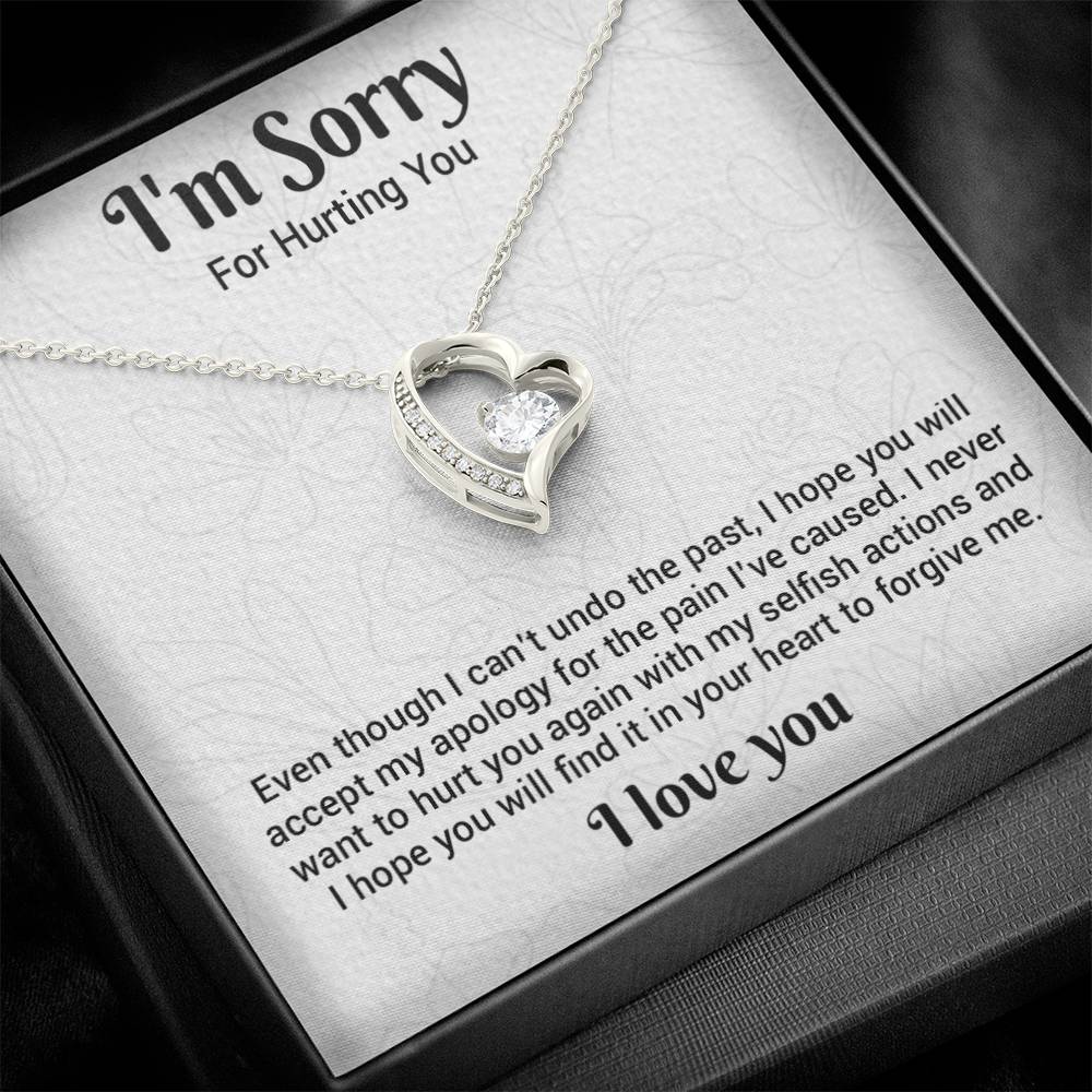 I'm Sorry Necklace Gifts, Apology Gifts For Her, Forgiveness Gift, Wife Gift 9_8