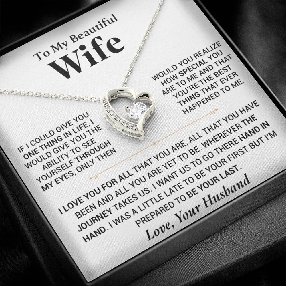 To My Wife Necklace, Christmas Gift For Wife, Christmas Gifts For Her, Wife Gift 19_7