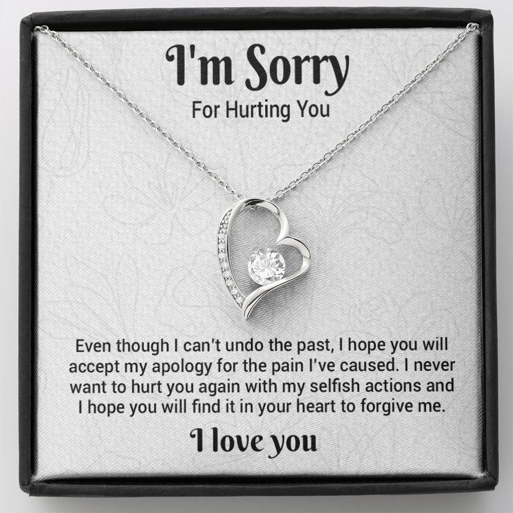 I'm Sorry Necklace Gifts, Apology Gifts For Her, Forgiveness Gift, Wife Gift 9_8