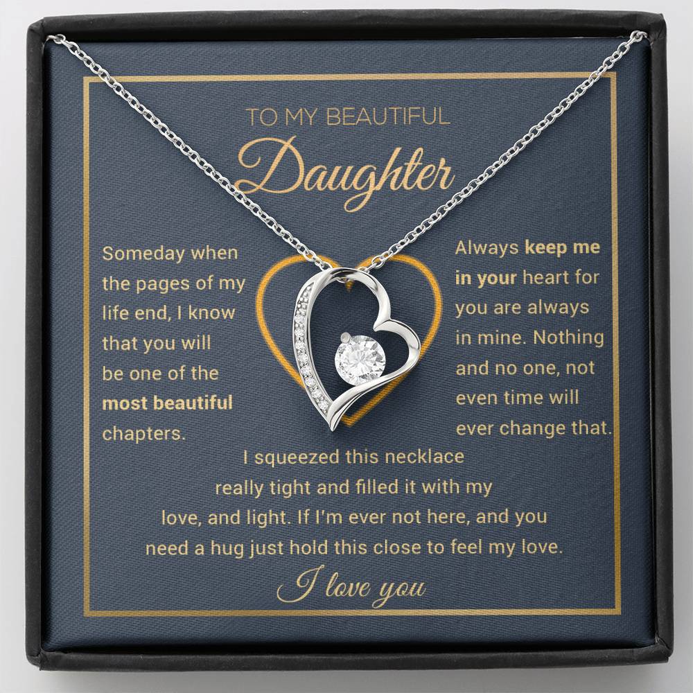 To My Daughter Necklace, Daughter Gift from Dad, Mom,Christmas Gift 13_11