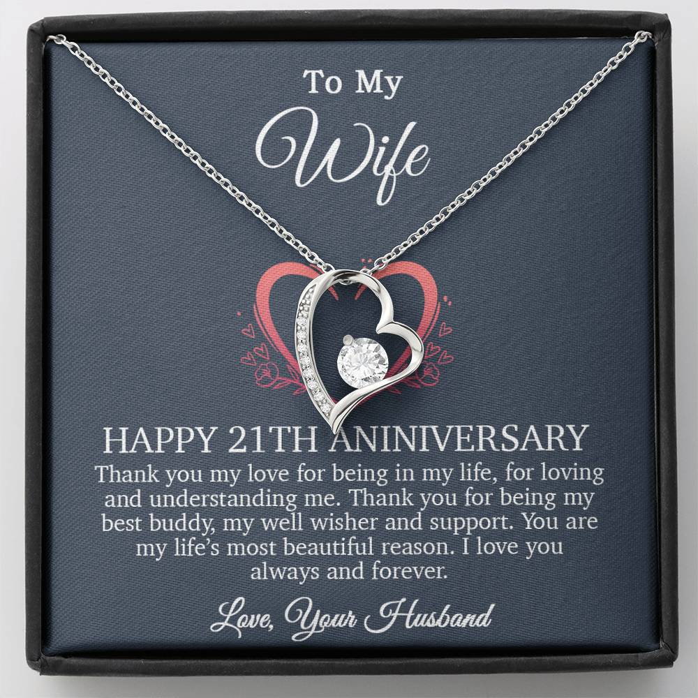 21th Anniversary Gift For Wife, 21 Year Anniversary Gifts, 21th Wedding Anniversary Gift Ideas_Blue