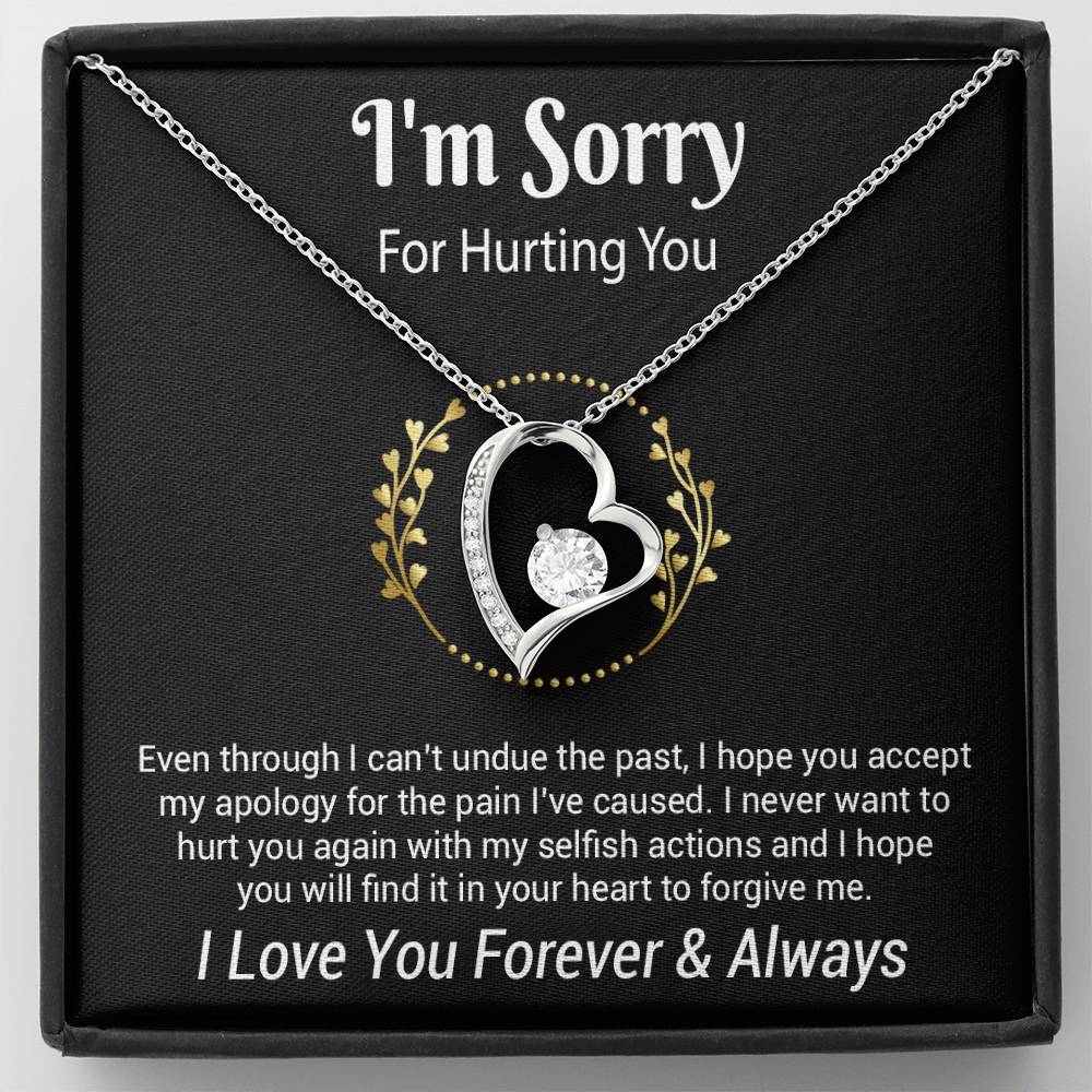 I'm Sorry Necklace Gifts, Apology Gifts For Her, Forgiveness Gift, Wife Gift 7_8
