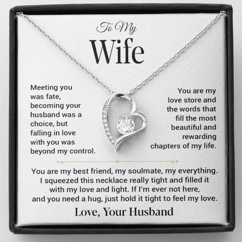 To My Wife Necklace, Gift For Wife, Anniversary Gift For Wife, Christmas Gift 21_11
