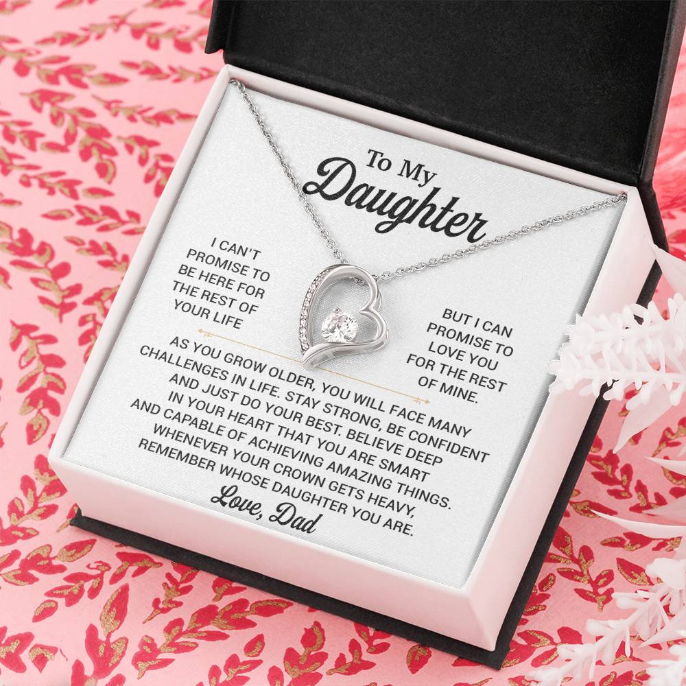 To My Daughter Necklace, Gift for Daughter from Dad, Daughter Father Necklace 9_11