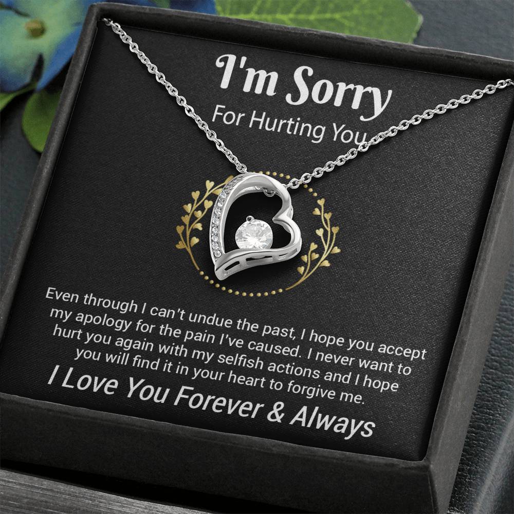 I'm Sorry Necklace Gifts, Apology Gifts For Her, Forgiveness Gift, Wife Gift 7_8