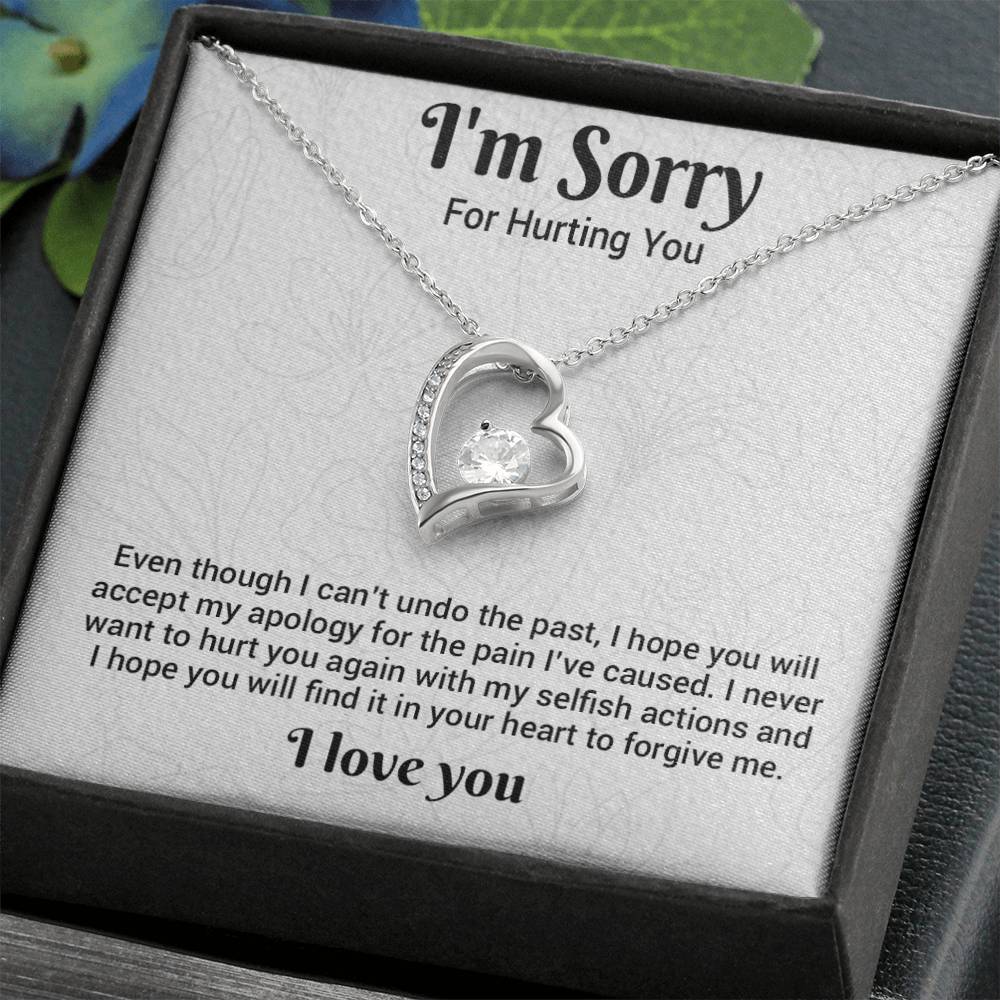 I'm Sorry Necklace Gifts, Apology Gifts For Her, Forgiveness Gift, Wife Gift 9_8