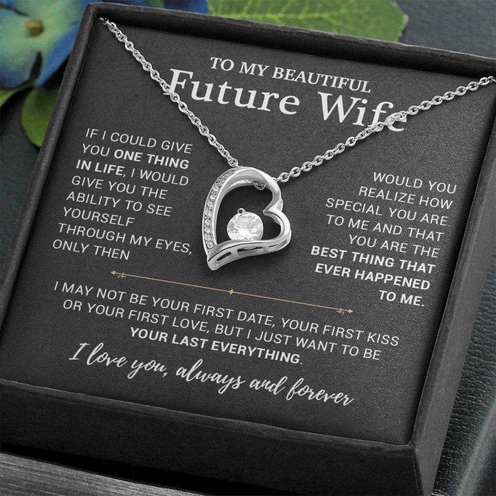 To My Beautiful Future Wife Necklace, Anniversary Birthday Christmas Gift for Her 9_11