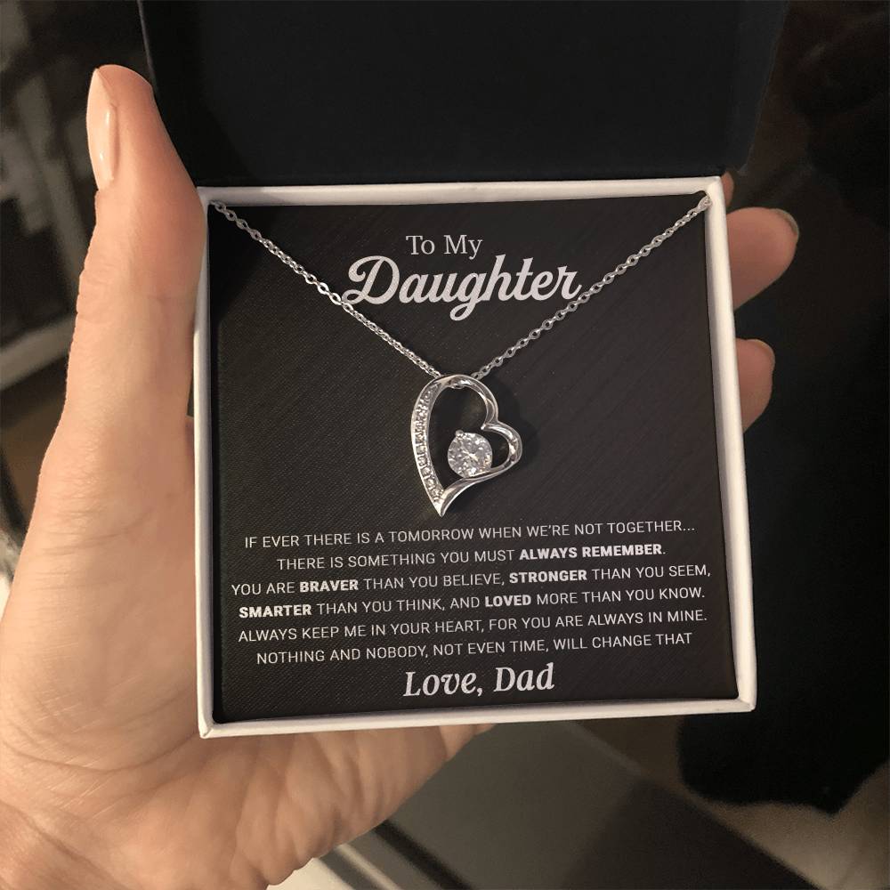 To My Daughter Necklace, Daughter Father Necklace, Daughter Gift From Dad 10_4