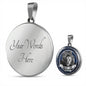 Necklace To My Son - Father and Son Necklace Pendant - This Old Lion Dad
