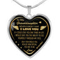 Proud Gift For Granddaughter - Luxury Novelty Necklace from Grandpa