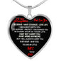 Dad And Daughter Gift - To My Daughter Novelty Luxury Necklace From Father