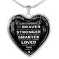 Dad Love Daughter Gift Ideas - Luxury Necklace Birthday Gift From Father Daddy