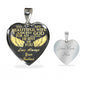 To my beautiful wife,I asked God for an angel he sent me you gold steel necklace