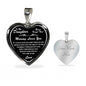Mommy to Daughter Gifts - Novelty Luxury Necklace from Mother Mom Necklace
