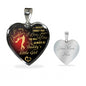 Father And Daughter Heart - To My Daughter Necklace Heart From Daddy Pendant