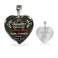 Father And Daughter Heart - To My Daughter Necklace Heart From Daddy