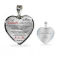 Granddaughter Necklace Heart - To My Granddaughter Necklace Pendant