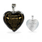Proud Gift For Granddaughter - Luxury Novelty Necklace from Grandpa