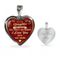Step Daughter Necklace to My Step Daughter, Even Though You aren't My Blood Gift