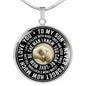 Necklace To My Son, Best Birthday Gift For Son, Mother And Son Gift Ideas