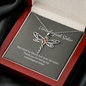 REMIZIO Unbiological Sister Interlocking Hearts Necklace
