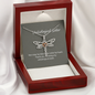 REMIZIO Unbiological Sister Interlocking Hearts Necklace