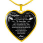 Dad and Daughter Necklace Gift Ideas from Father Daddy Papa for Birthday