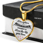 Daughter Necklace from Mother or Father, Perfect Birthday Gift