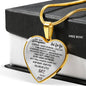 Dad And Daughter Gift From Father Daddy - To My Daughter Novelty Luxury Necklace