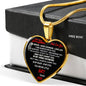 Dad And Daughter Gift - To My Daughter Novelty Luxury Necklace From Father