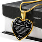 Mommy to Daughter Gifts - Novelty Luxury Necklace from Mother Mom Necklace