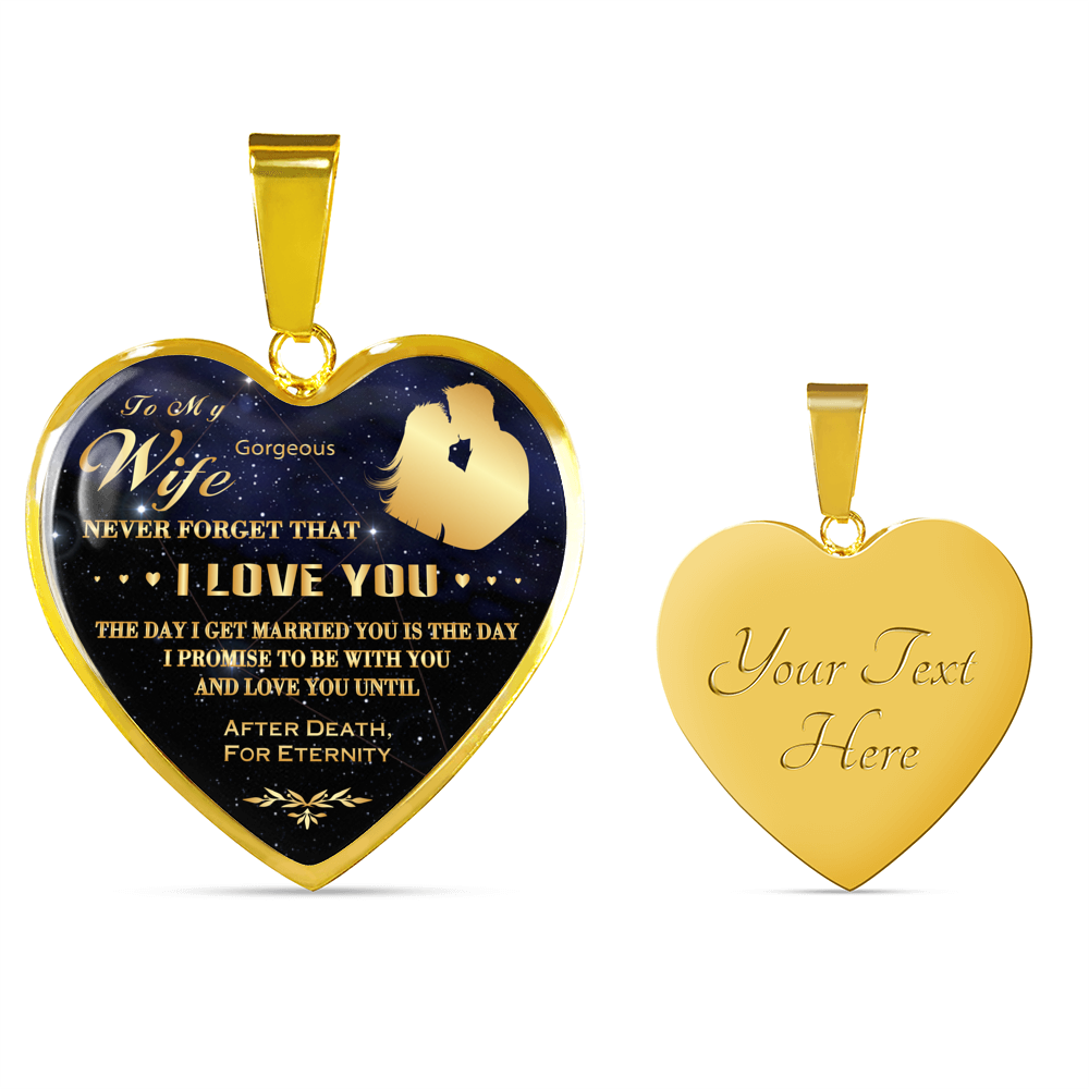 Wife Heart Necklace Best Gift For Wife From Husband