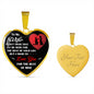 Husband and Wife Gift For Valentine Day Wedding - Luxury Heart Necklace