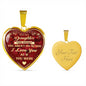Step Daughter Necklace to My Step Daughter, Even Though You aren't My Blood Gift