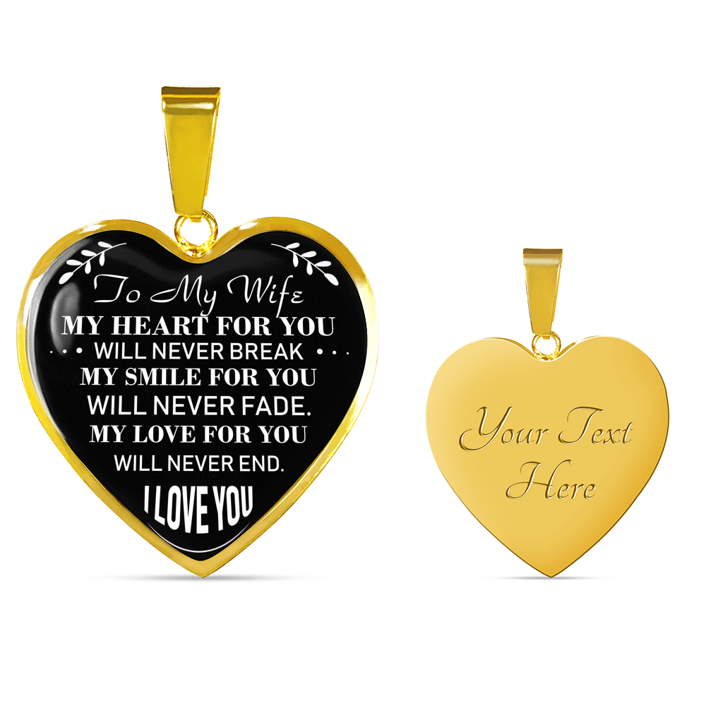 To My Future Wife Necklace - Perfect Wife & Husband Necklace - Pendants for Wife