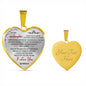 Granddaughter Necklace Heart - To My Granddaughter Necklace Pendant