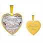 Daddy I Love You For Daughter - To My Daughter Heart Necklace Gift From Daddy's