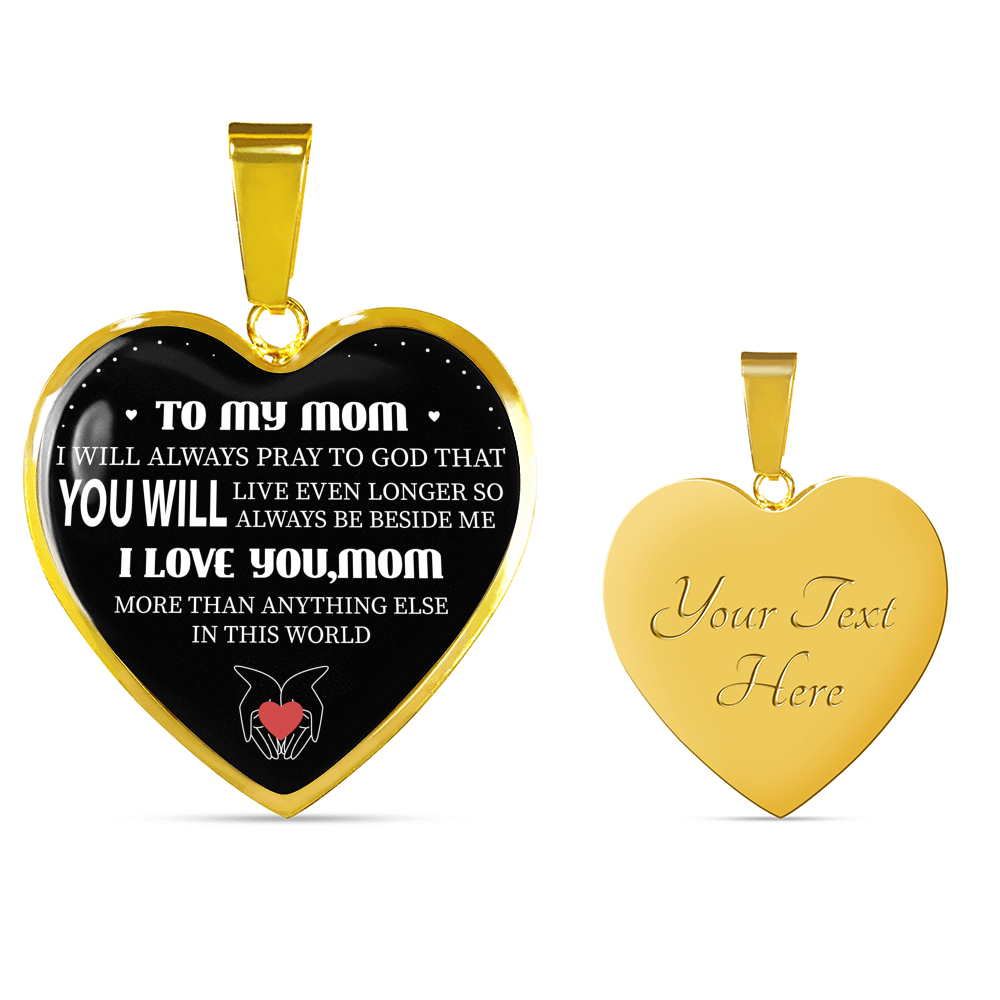To My Mom Mother Best Gift For Mom - I Love You Mommy More Than Anything