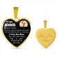 Mother And Son Necklace Perfect Gift MOM Mother From Son Necklace
