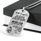 Luxury Necklace Pendant to My Daughter - Love Dad, Gohan & Pan Dragon Ball Super