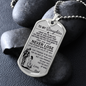 New_Vuvuzi Tee to My Daughter Dog Tag Necklace