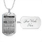 Dog Tag Necklace To My Boyfriend _NEW