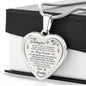 Birthday Gifts for Granddaughter - Engraved Luxury Novelty Necklace from Grandpa