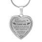 Proud Gift for Granddaughter - Engraved Luxury Novelty Necklace from Grandpa Granddad Pop