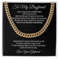 Boyfriend Gift Cuban Chain Necklace, Gift for Him, Boyfriend Gift Ideas, Anniversary Gift, For Boyfriend Gift