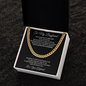 Boyfriend Gift Cuban Chain Necklace, Gift for Him, Boyfriend Gift Ideas, Anniversary Gift, For Boyfriend Gift