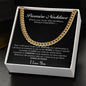 Promise Necklace for Him,Anniversary Gifts for Boyfriend from Girlfriend