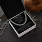 Promise Necklace for Him, Anniversary Gift,Christmas Cuban Link Chain to my Boyfriend